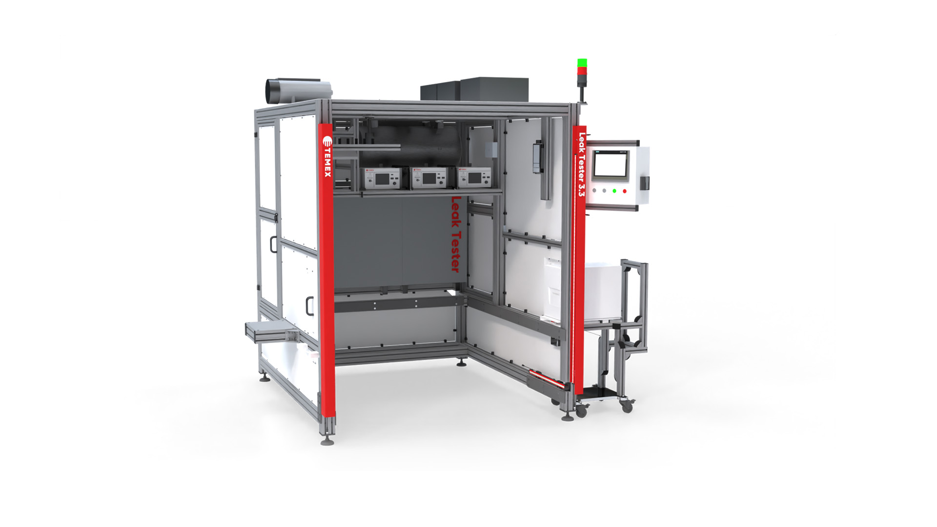 Leak tester – stanice