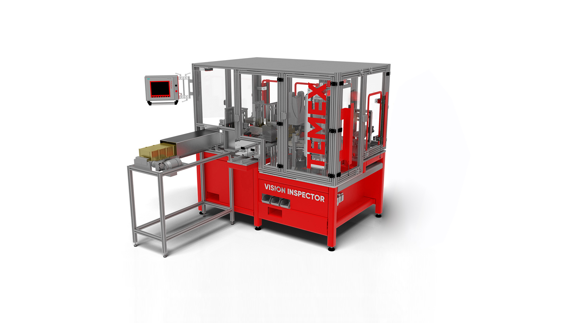 Automated machine for 3D surface quality control