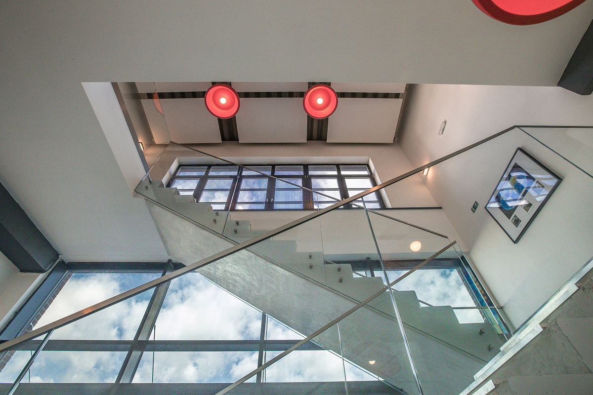 Interior of the TEMEX Research and Development Centre building