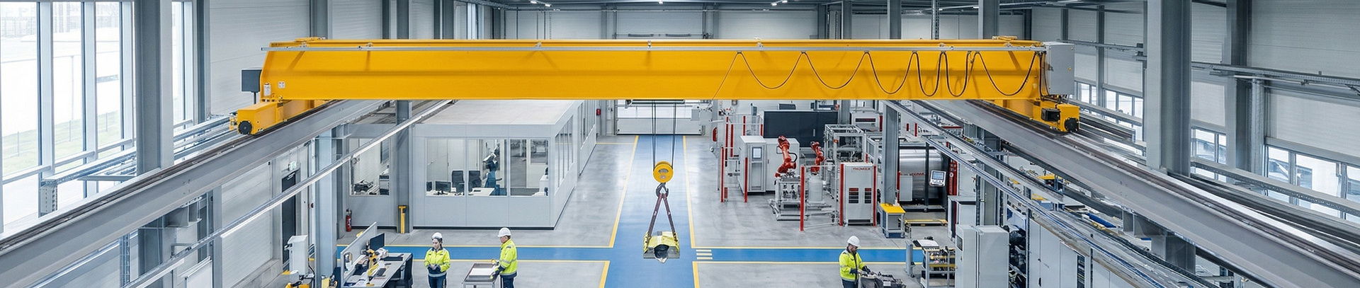 Naše řešení pro provoz, obsluhu i bezpečnost jeřábů