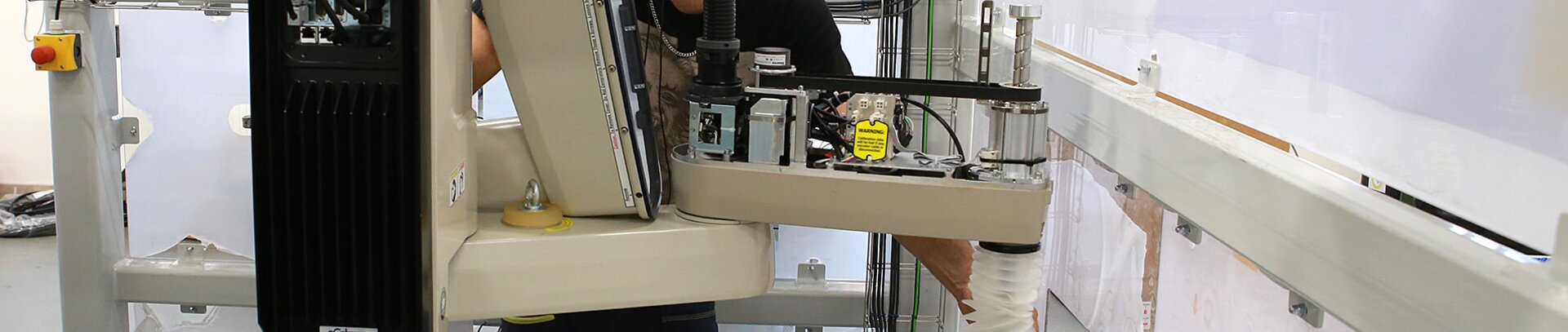 Assembly of the automated line