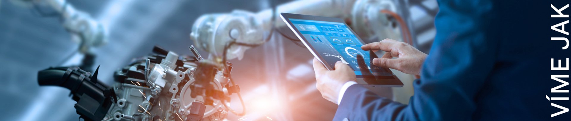 Víme jak – nastavení parametrů robota přes dotykovou obrazovku Víme jak – nastavení parametrů robota přes dotykovou obrazovku
