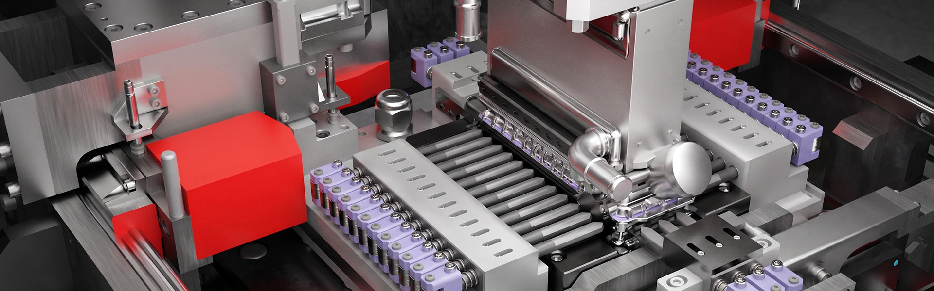Crimping machine – detail Crimping machine – detail