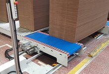 Linka na depaletizaci kartonových stohů – realizace Linka na depaletizaci kartonových stohů – realizace