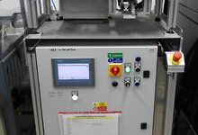 Pohled na celé testovací zařízení z realizace