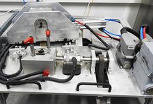 Pohled na celý testovací přípravek