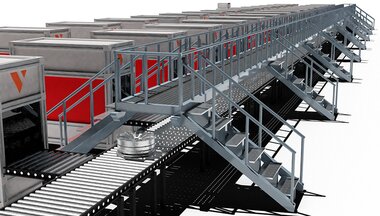 Automation of the final surface treatment of cast wheels Automation of the final surface treatment of cast wheels