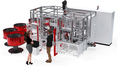 Automated cooler assembly line (VW) Automated cooler assembly line (VW)