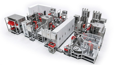 Radiator assembly line (AUDI)