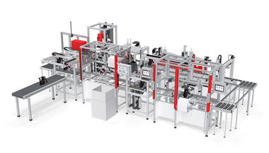 Pedal system assembly line Pedal system assembly line