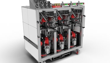 Leak tester trolleys Leak tester trolleys