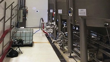 Renovation of liquid glucose lines