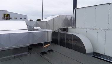 Ventilation and air conditioning for KFC Ansfelden Ventilation and air conditioning for KFC Ansfelden
