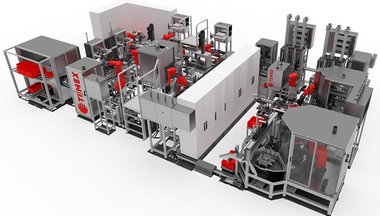 Radiator assembly line (AUDI) Radiator assembly line (AUDI)