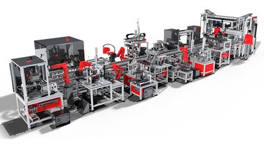 Assembly line for EGR valve Assembly line for EGR valve